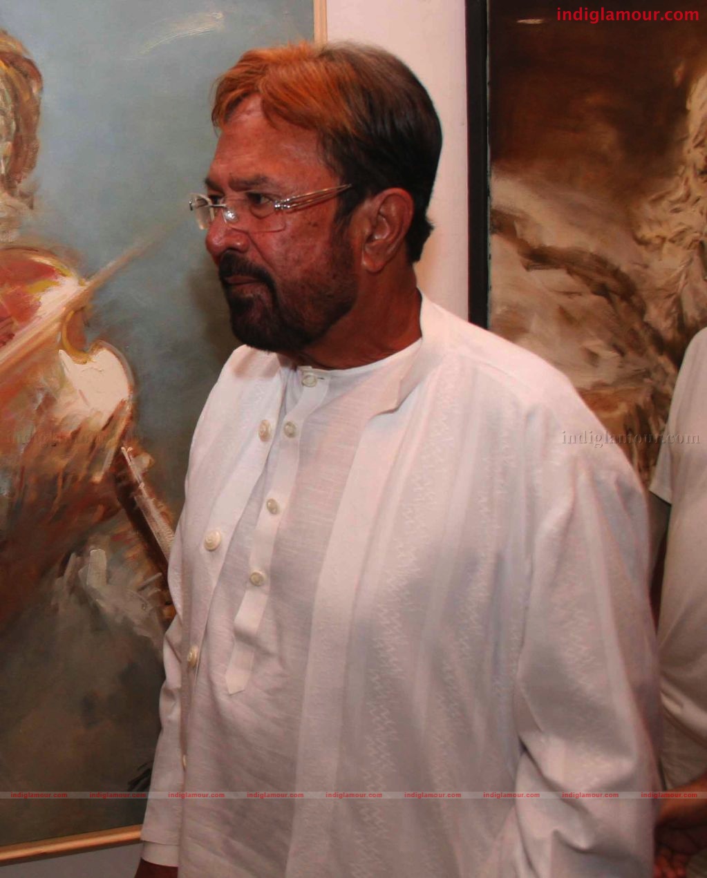 Rajesh Khanna and Twinkle Khanna inagurates Prithvi Soni's Exhibition Event hd photo