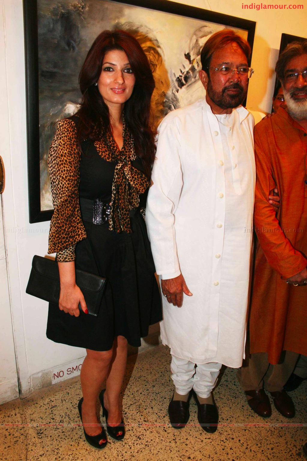 Rajesh Khanna and Twinkle Khanna inagurates Prithvi Soni's Exhibition Event hd photo