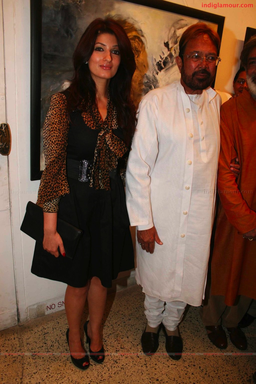 Rajesh Khanna and Twinkle Khanna inagurates Prithvi Soni's Exhibition Event hd photo