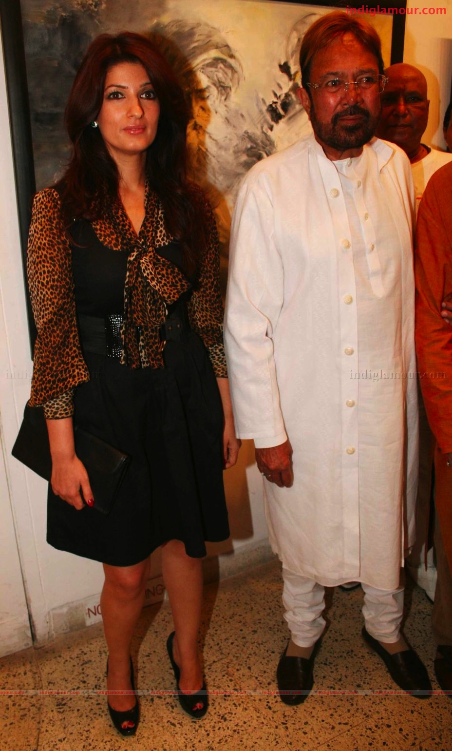 Rajesh Khanna and Twinkle Khanna inagurates Prithvi Soni's Exhibition Event hd photo