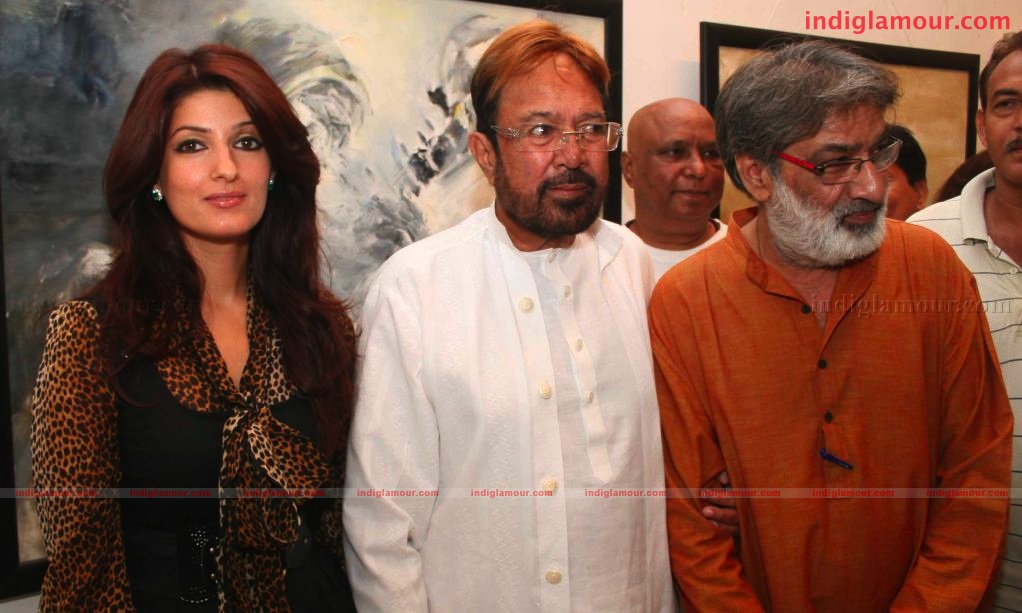 Rajesh Khanna and Twinkle Khanna inagurates Prithvi Soni's Exhibition Event hd photo