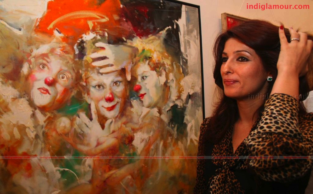 Rajesh Khanna and Twinkle Khanna inagurates Prithvi Soni's Exhibition Event hd photo