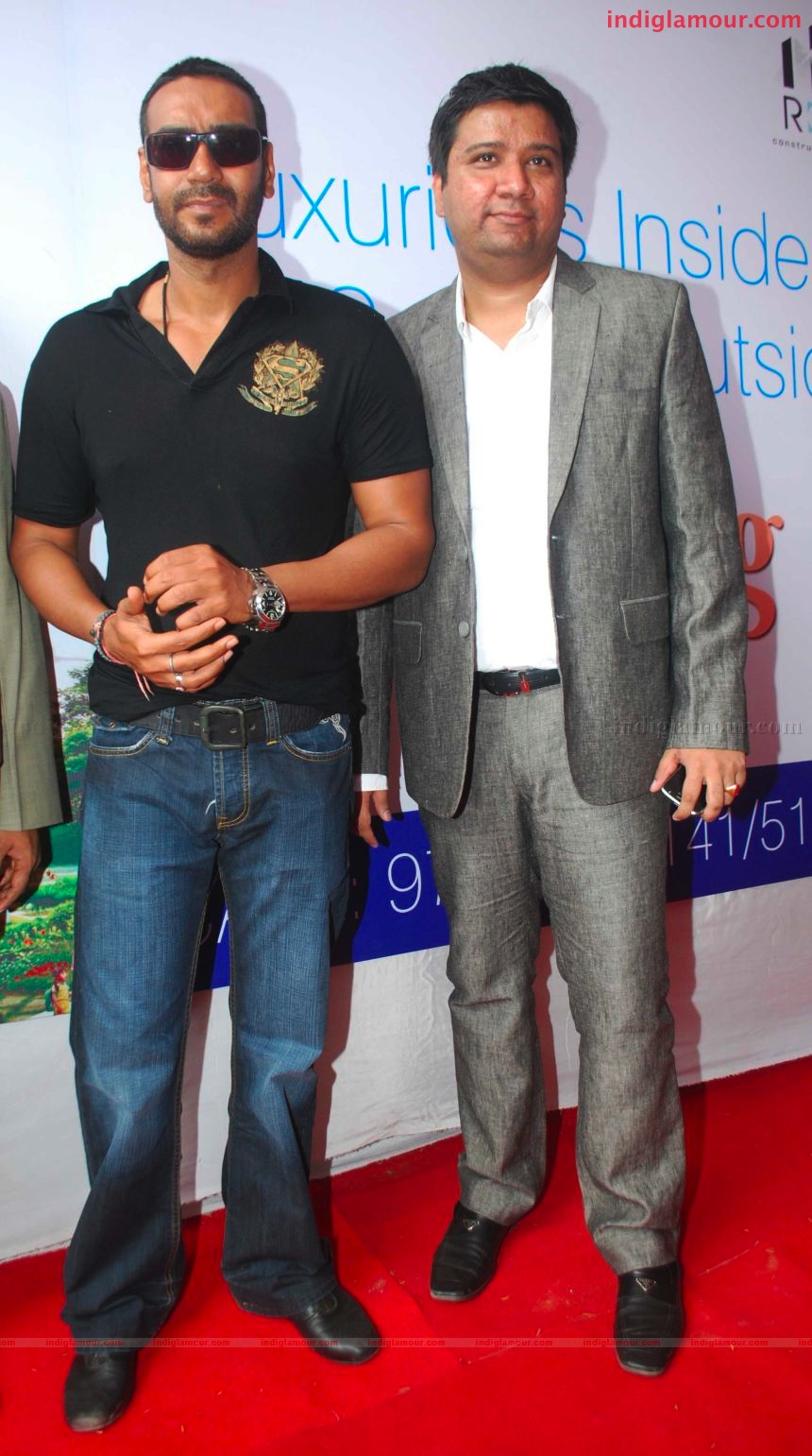 Ajay devgn launches roha infrastructure developers's new project Event hd photo