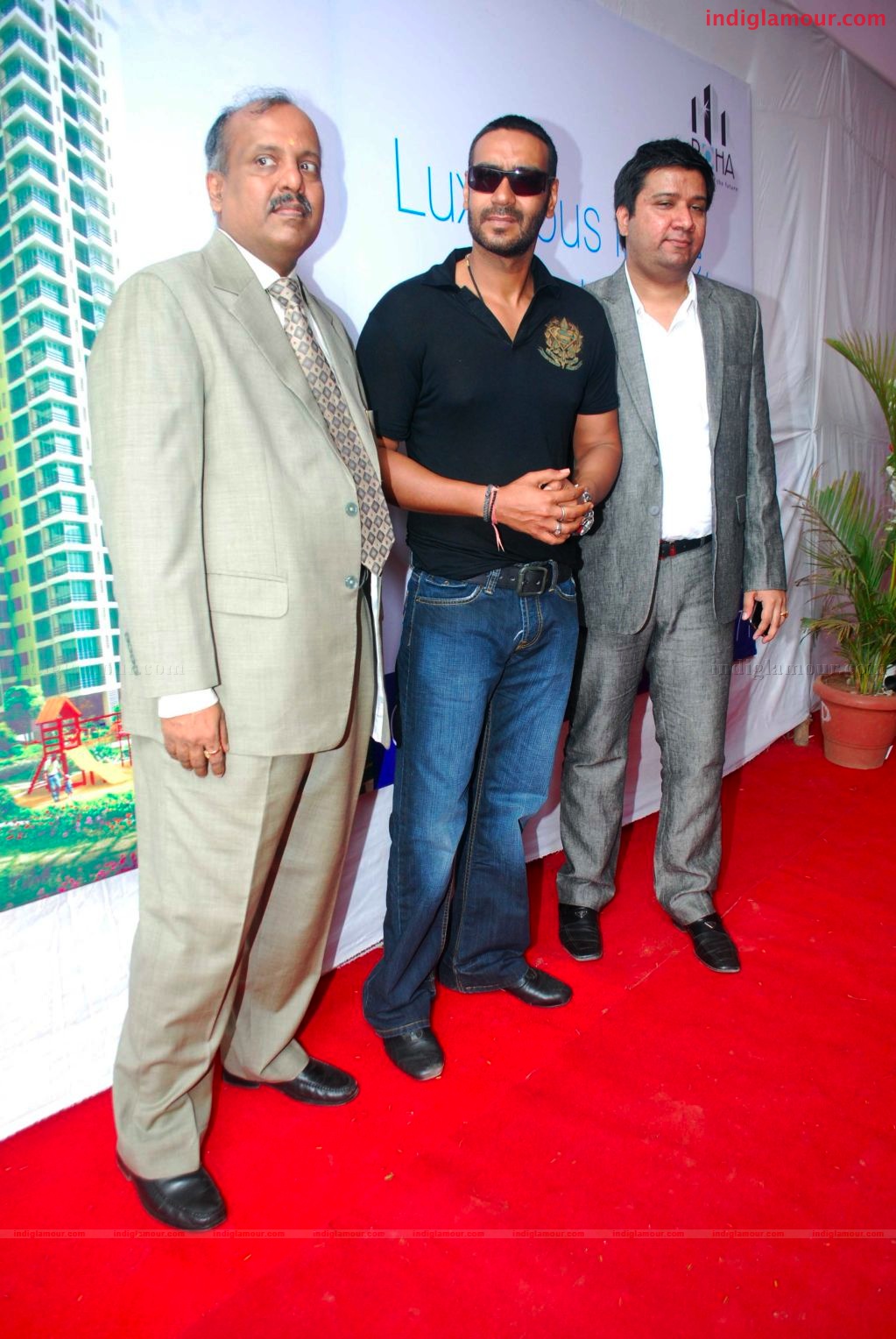 Ajay devgn launches roha infrastructure developers's new project Event hd photo