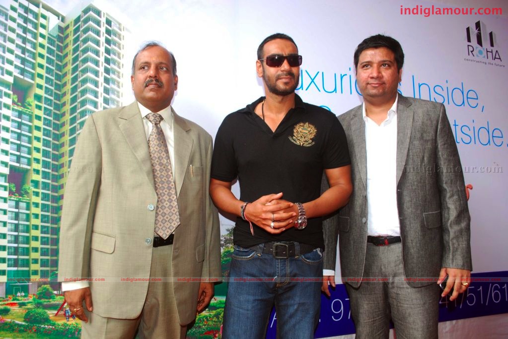 Ajay devgn launches roha infrastructure developers's new project Event hd photo