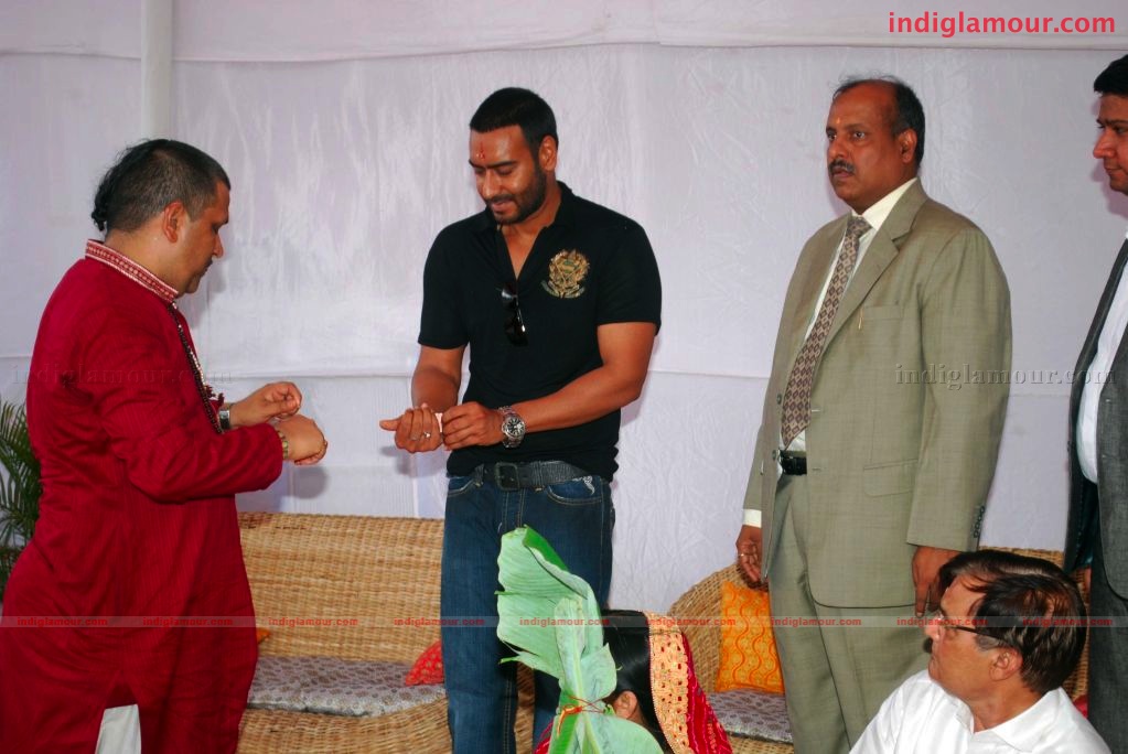 Ajay devgn launches roha infrastructure developers's new project Event hd photo