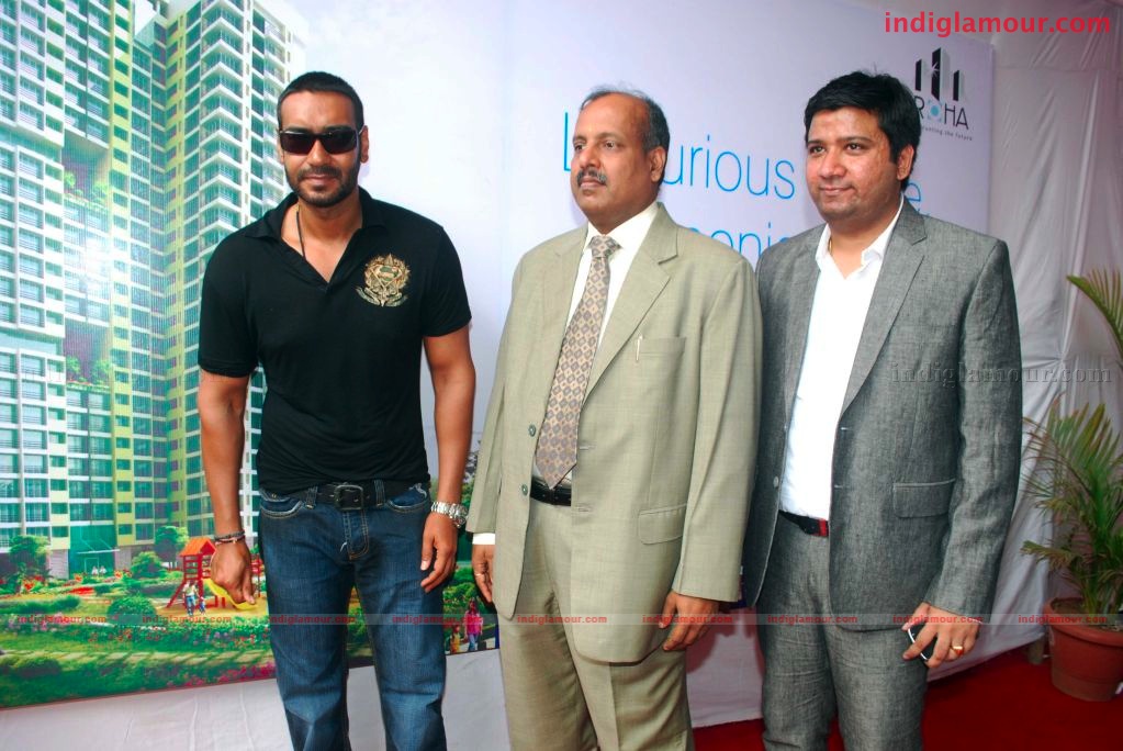 Ajay devgn launches roha infrastructure developers's new project Event hd photo