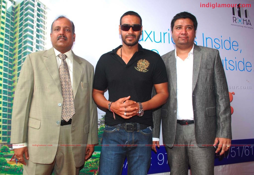 Ajay devgn launches roha infrastructure developers's new project Event hd photo