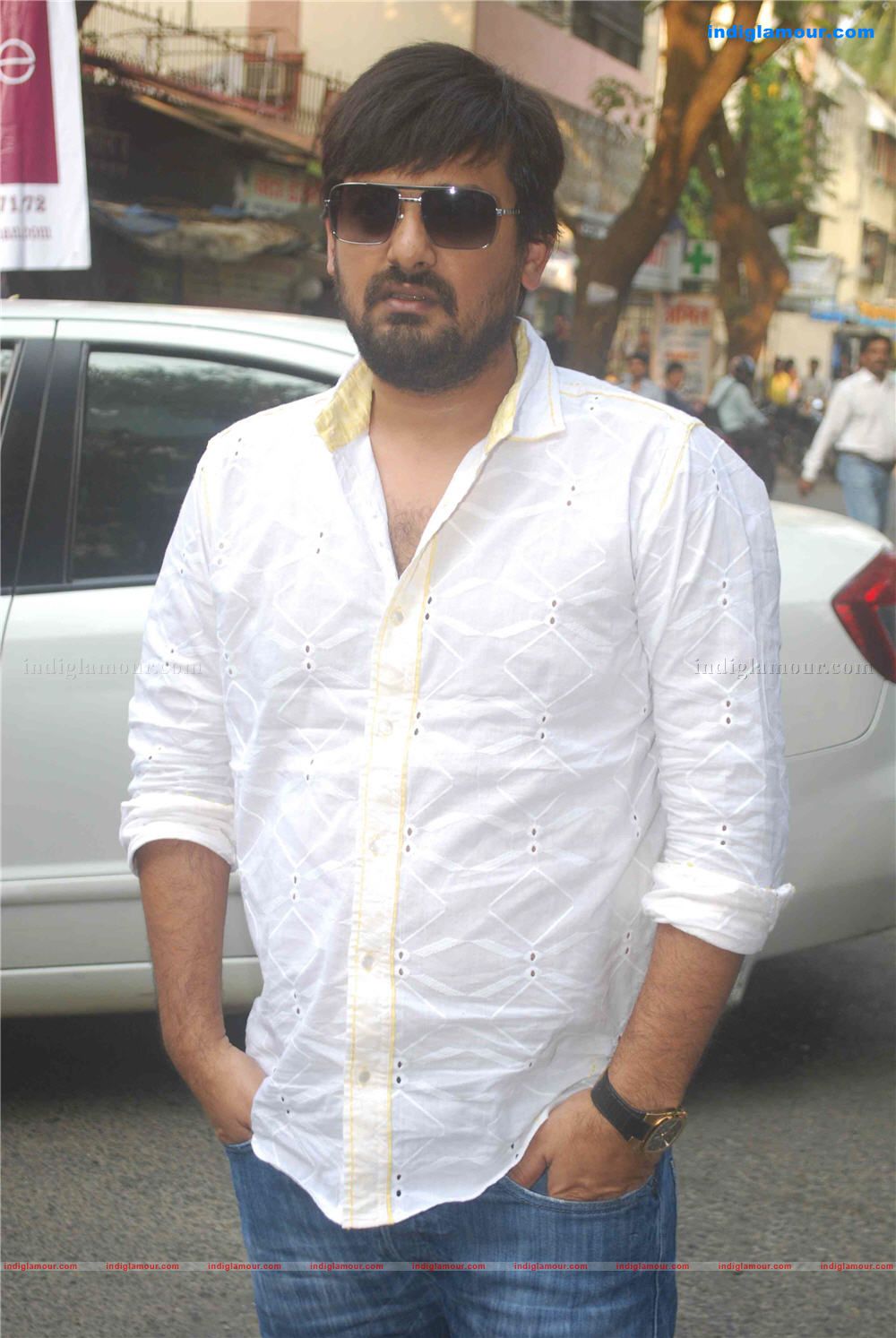 Manzoor Khan Saloon launch by Sania Mirza and Soheb Malik Event hd photo