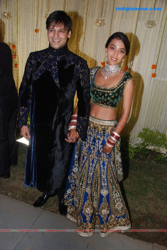 Vivek And Priyanka Oberoi's wedding reception Event hd photo