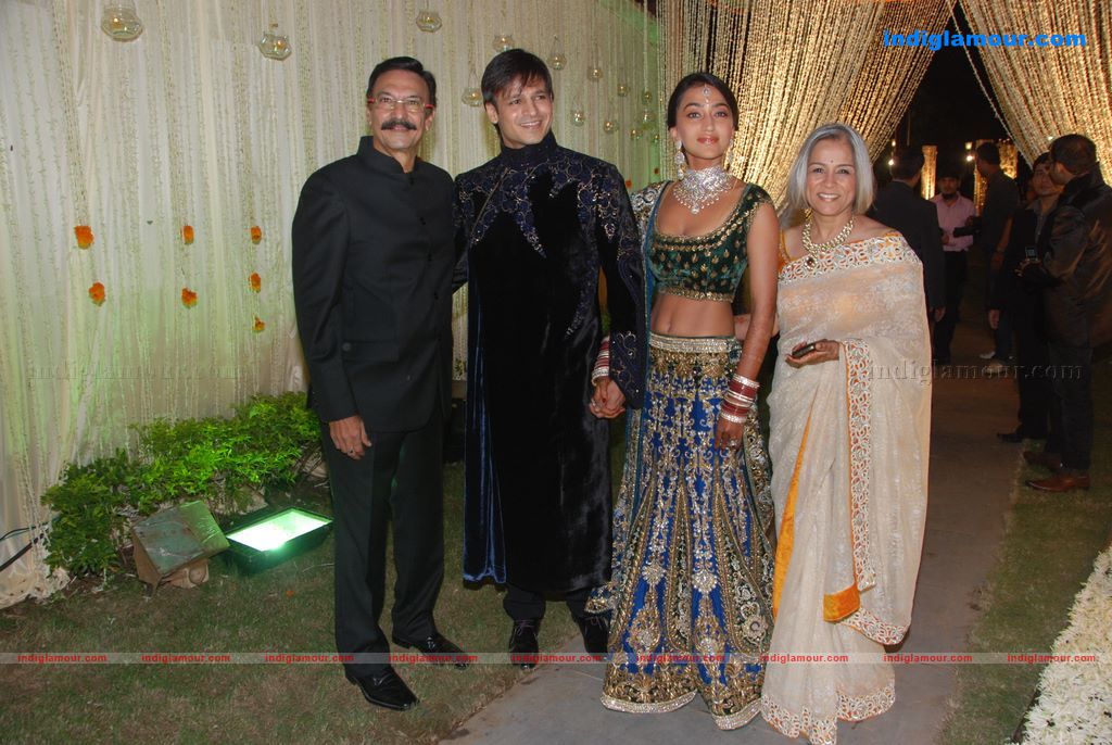 Vivek And Priyanka Oberoi's wedding reception Event hd photo