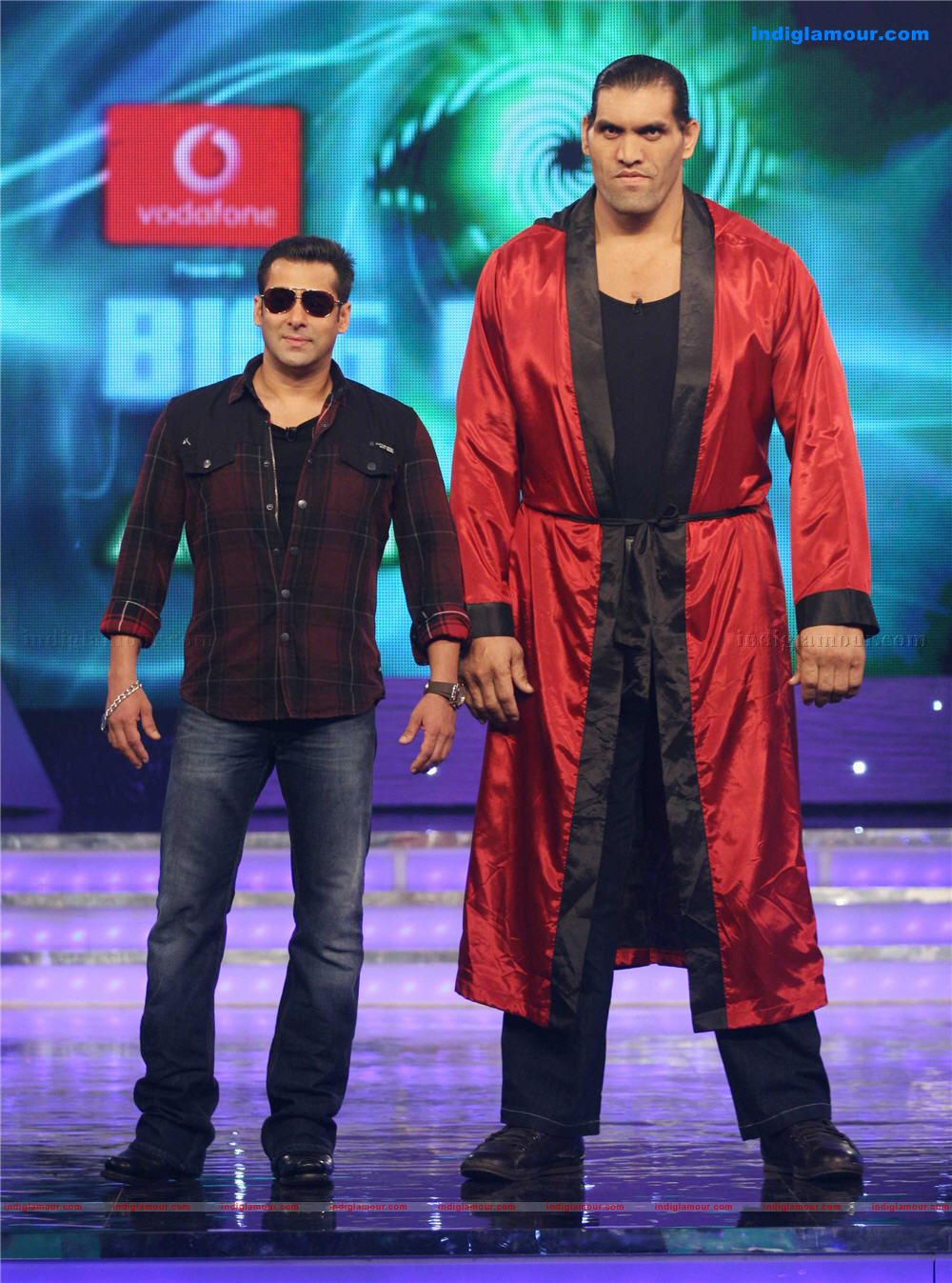 Khali made entry in the house of Big Boss photos Event hd photo