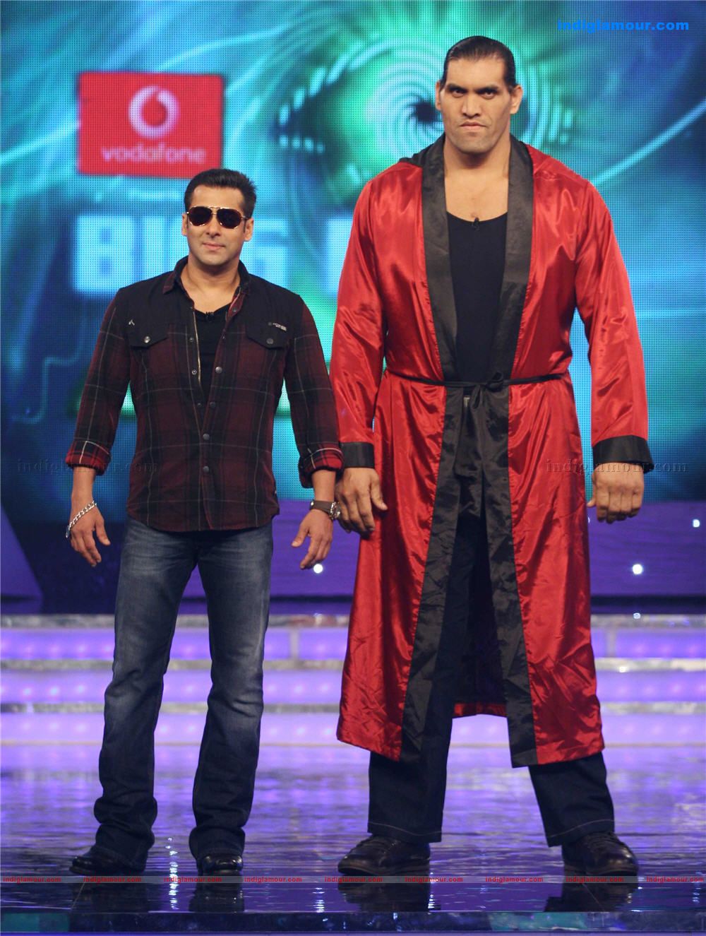 Khali made entry in the house of Big Boss photos Event hd photo