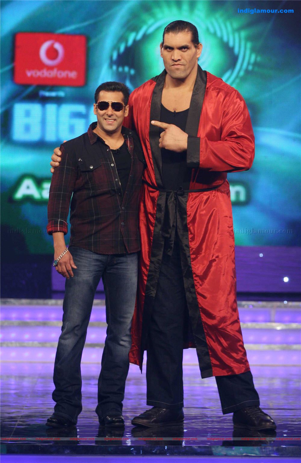 Khali made entry in the house of Big Boss photos Event hd photo