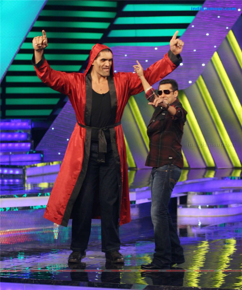 Khali made entry in the house of Big Boss photos Event hd photo