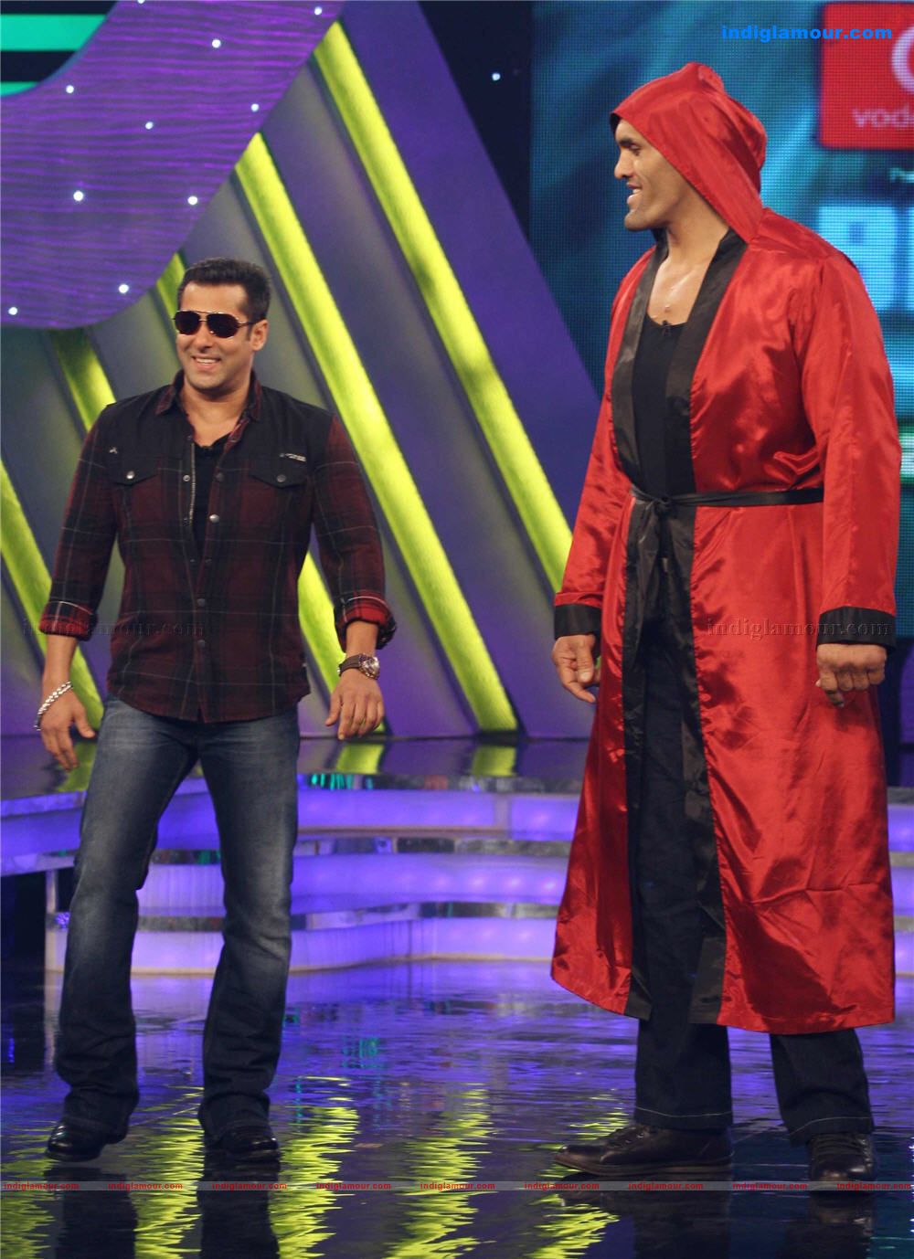 Khali made entry in the house of Big Boss photos Event hd photo