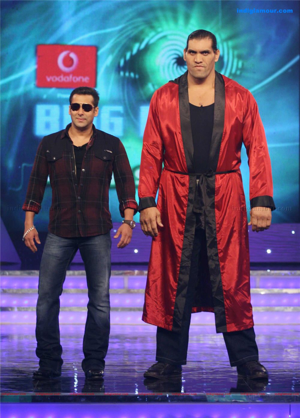 Khali made entry in the house of Big Boss photos Event hd photo