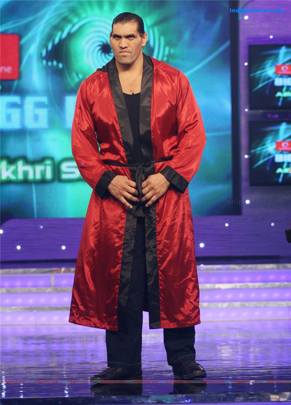 Khali made entry in the house of Big Boss photos Event hd photo