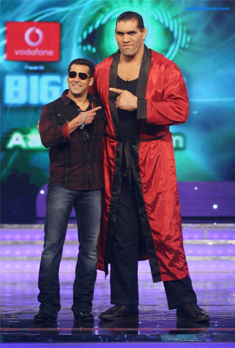 Khali made entry in the house of Big Boss photos Event hd photo