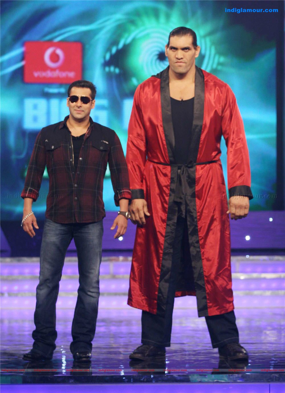 Khali made entry in the house of Big Boss photos Event hd photo