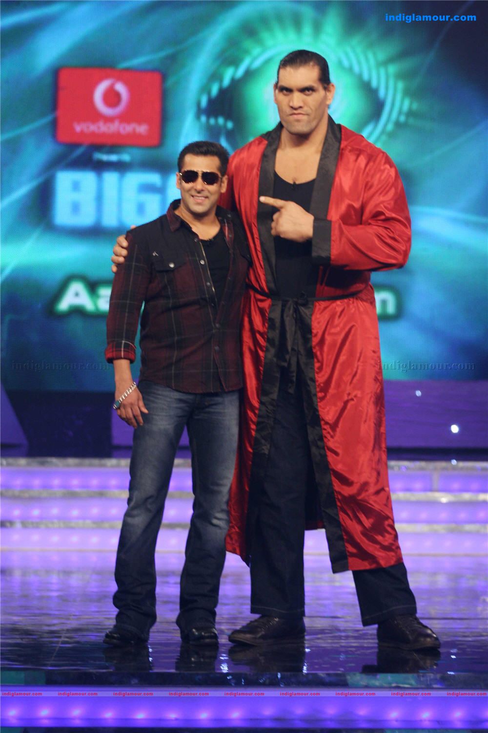 Khali made entry in the house of Big Boss photos Event hd photo