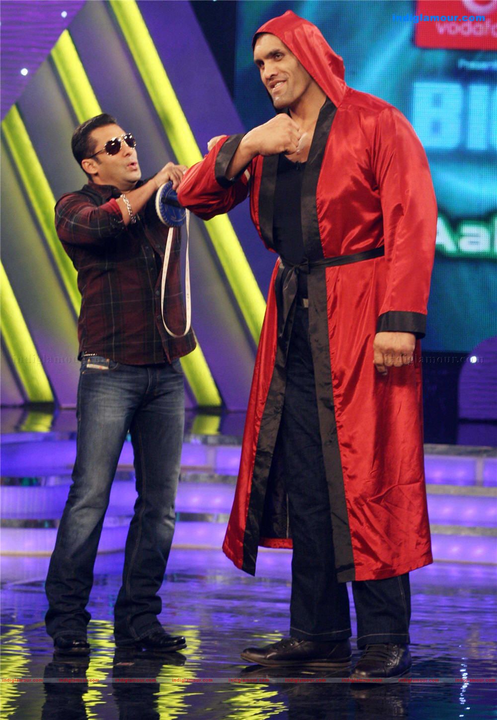 Khali made entry in the house of Big Boss photos Event hd photo