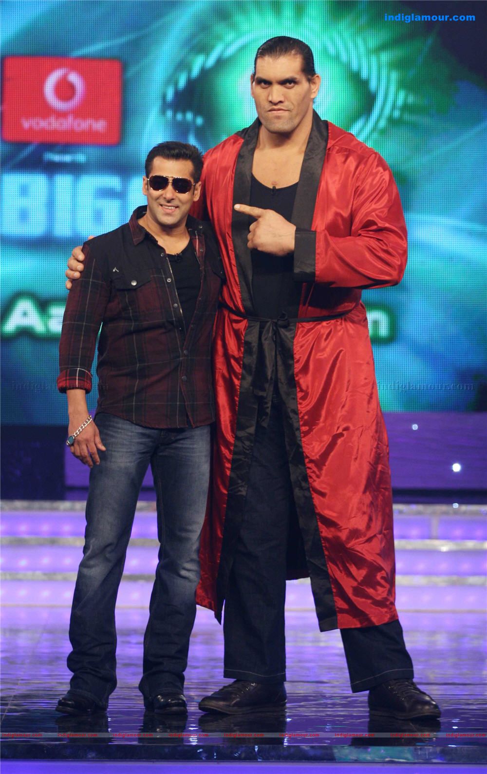 Khali made entry in the house of Big Boss photos Event hd photo