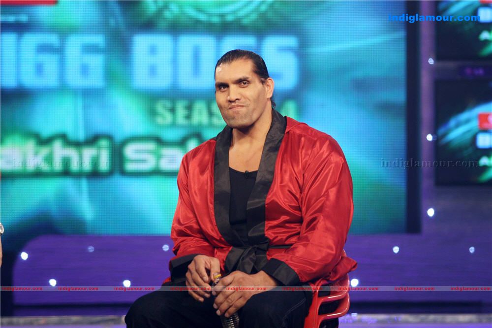 Khali made entry in the house of Big Boss photos Event hd photo