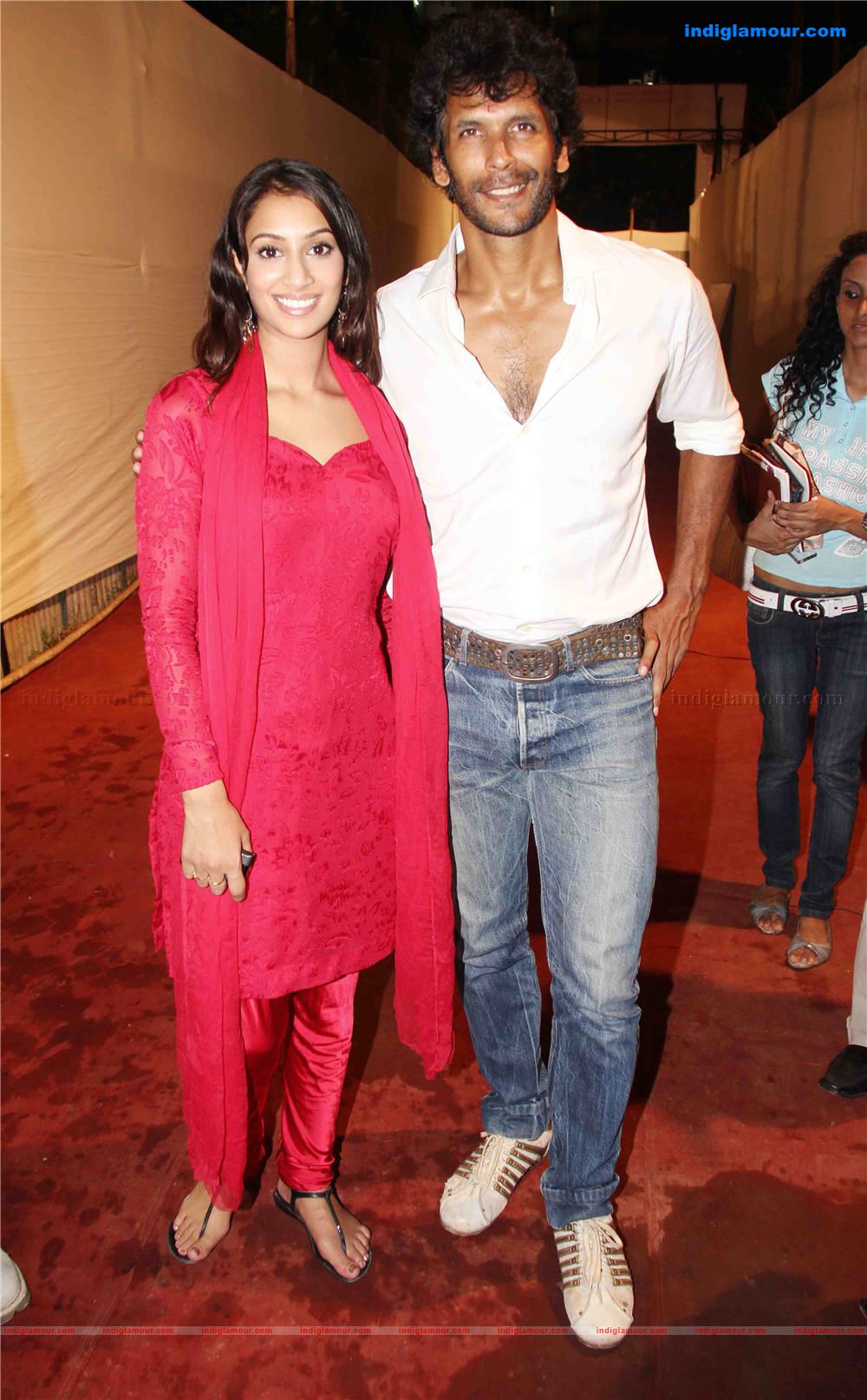 Shreyas Talpade and Rohit Shetty promotes Golmal photos Event hd photo