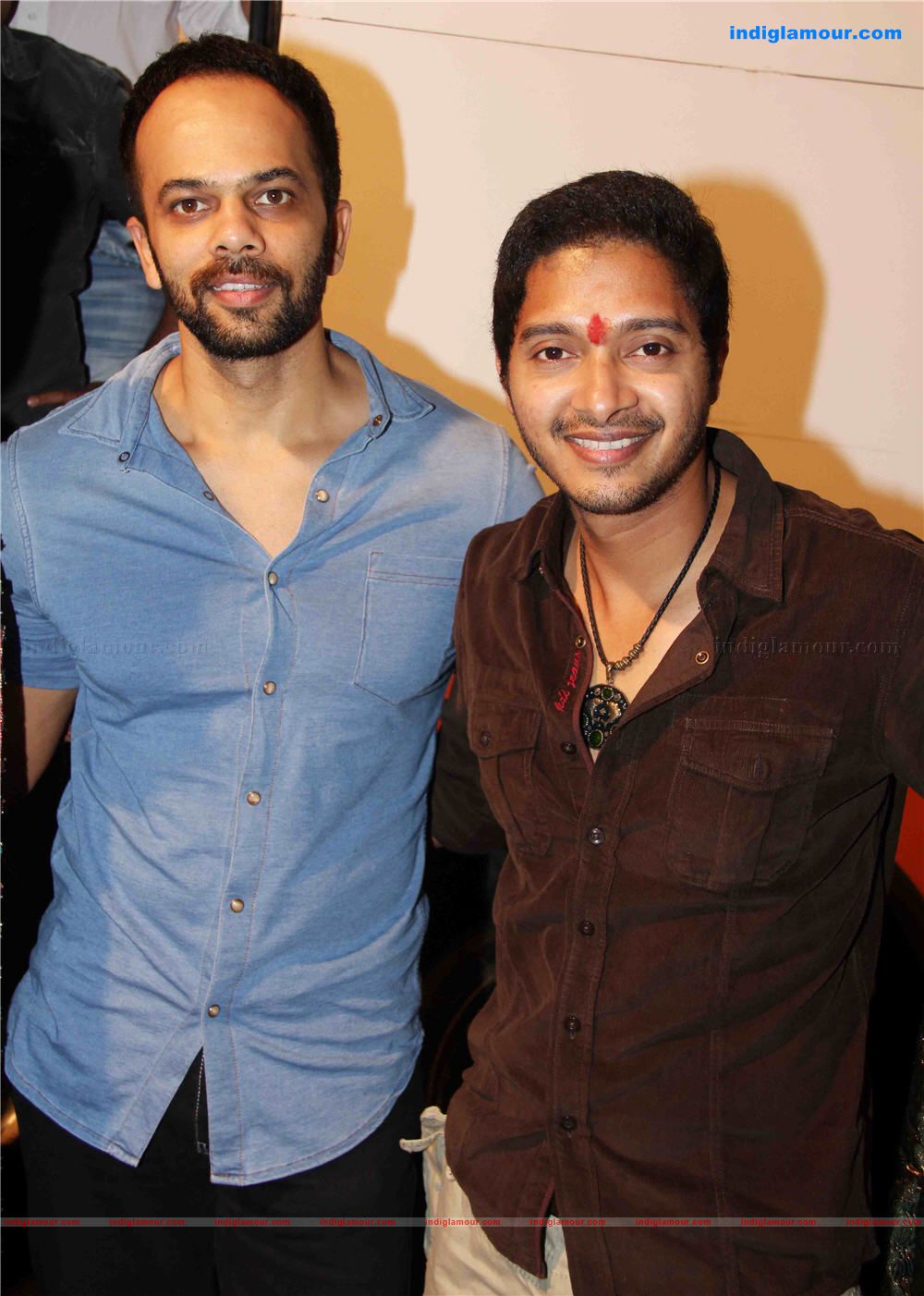 Shreyas Talpade and Rohit Shetty promotes Golmal photos Event hd photo
