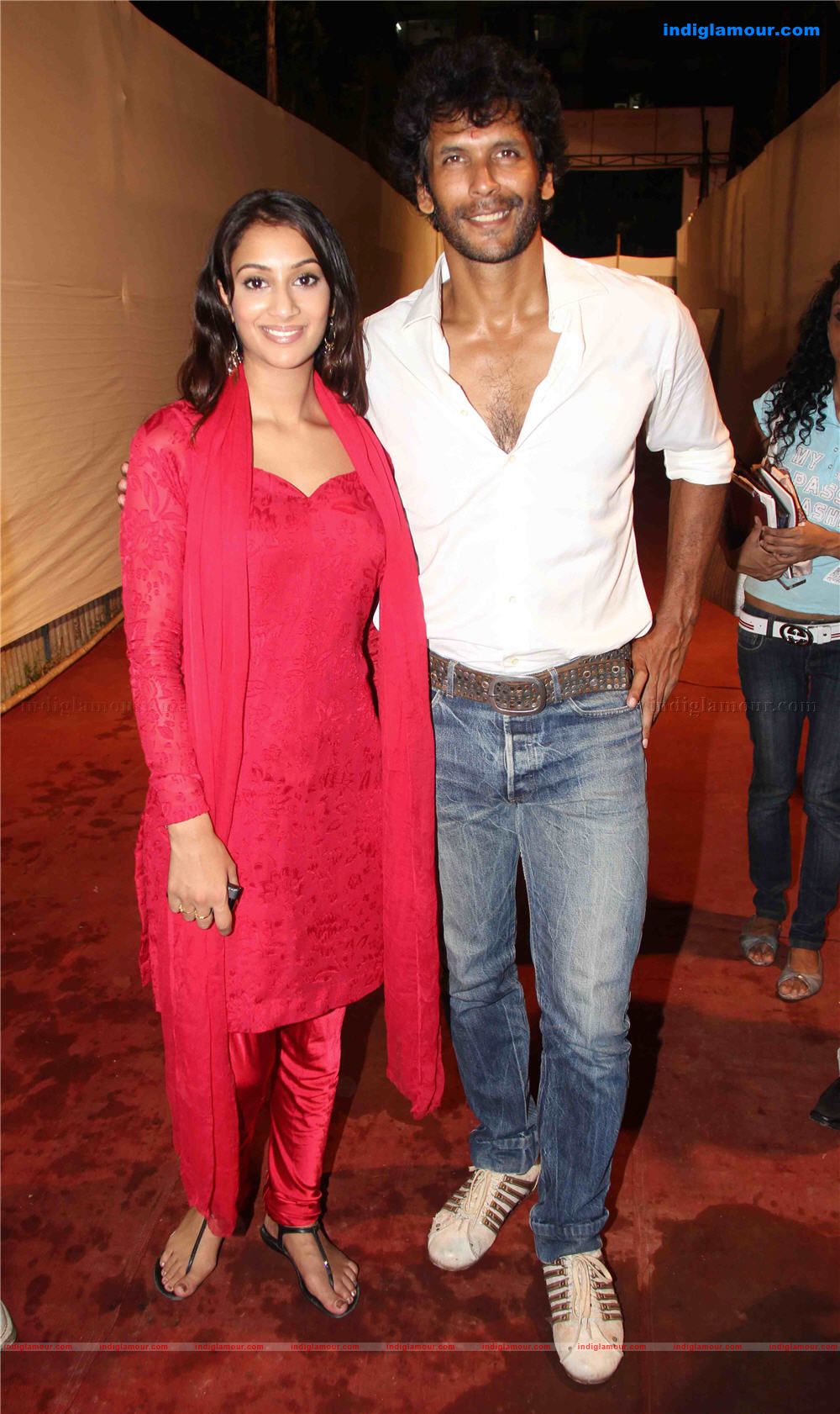 Shreyas Talpade and Rohit Shetty promotes Golmal photos Event hd photo