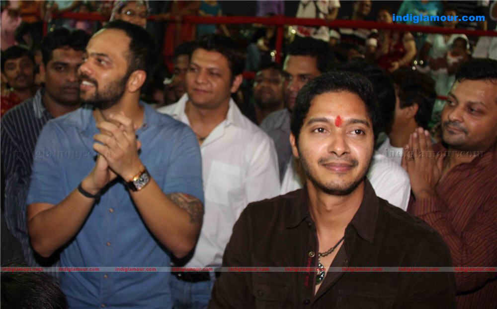 Shreyas Talpade and Rohit Shetty promotes Golmal photos Event hd photo