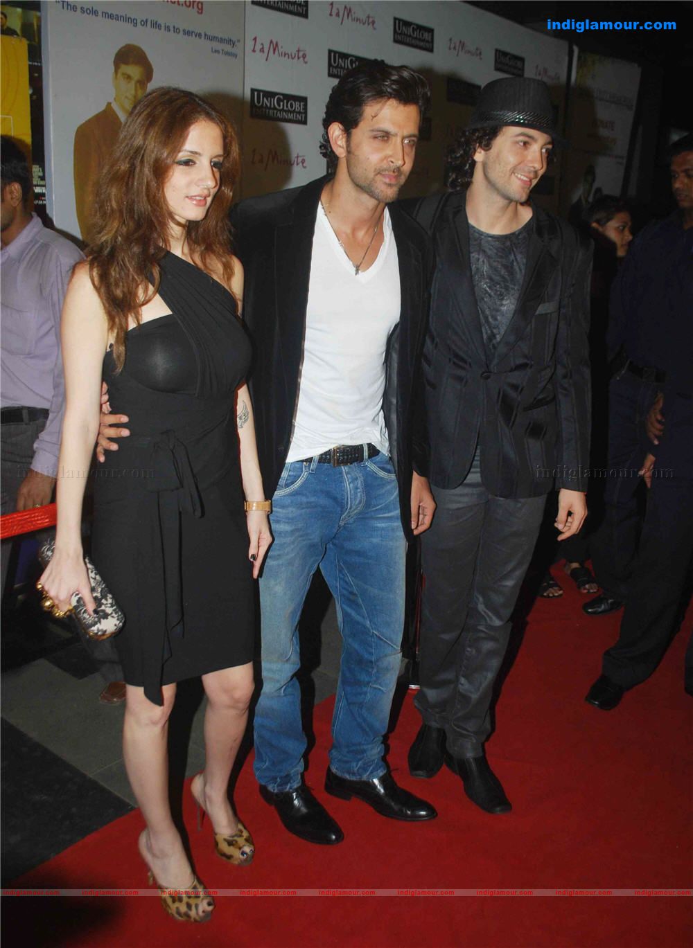 hritik roshan, fardeen khan at 1 a Minute Premier at pvr phoenix mills lower parel photos Event hd photo