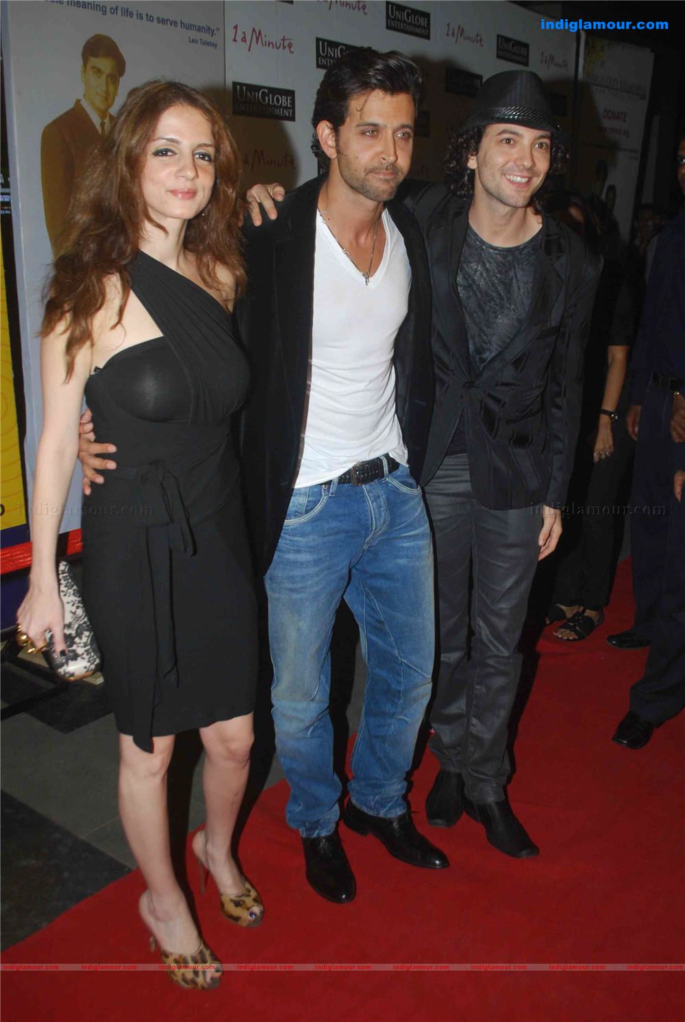 hritik roshan, fardeen khan at 1 a Minute Premier at pvr phoenix mills lower parel photos Event hd photo