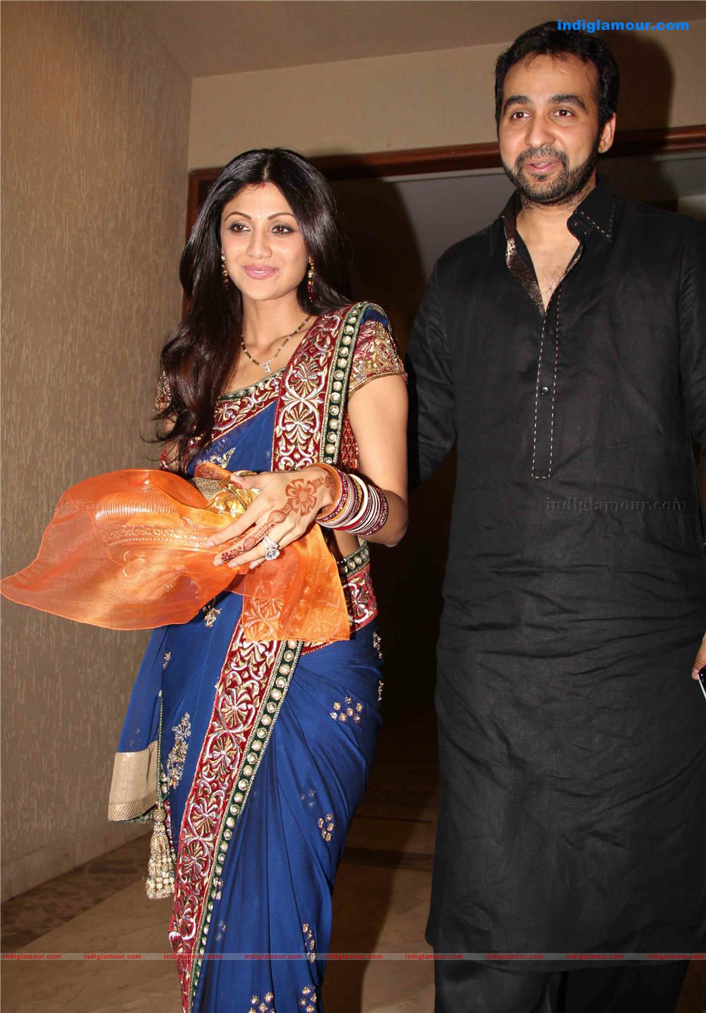 Shilpa shetty, Ravina Tondon at karva Chauth party hosted by David Dhawan Event hd photo