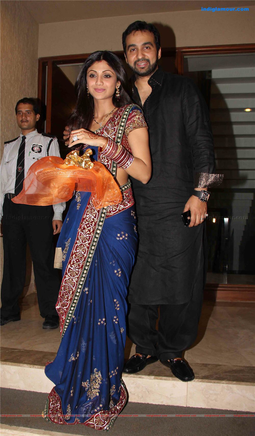 Shilpa shetty, Ravina Tondon at karva Chauth party hosted by David Dhawan Event hd photo