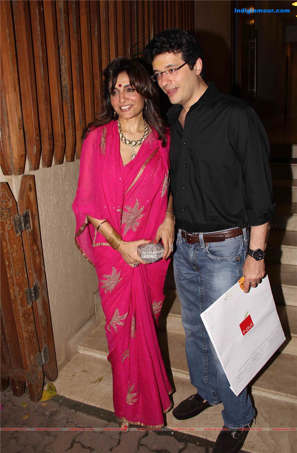 Shilpa shetty, Ravina Tondon at karva Chauth party hosted by David Dhawan Event hd photo