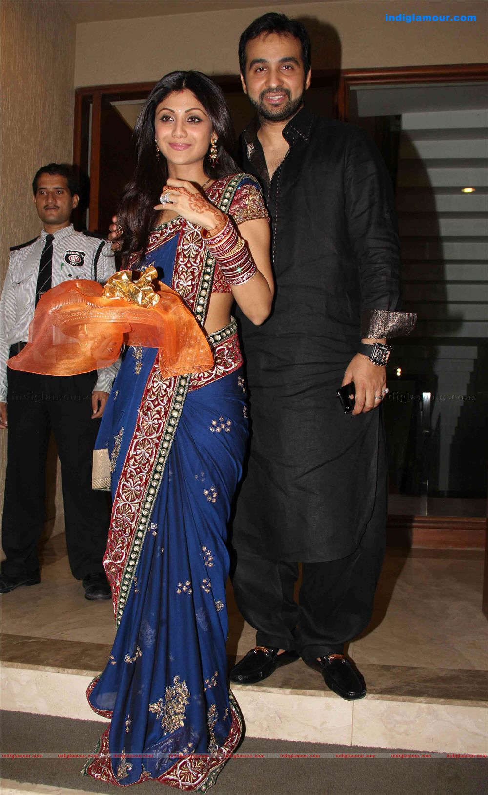 Shilpa shetty, Ravina Tondon at karva Chauth party hosted by David Dhawan Event hd photo