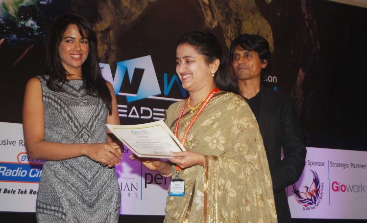 Sameera Reddy at Yeh Hausla Press Meet Event hd photo