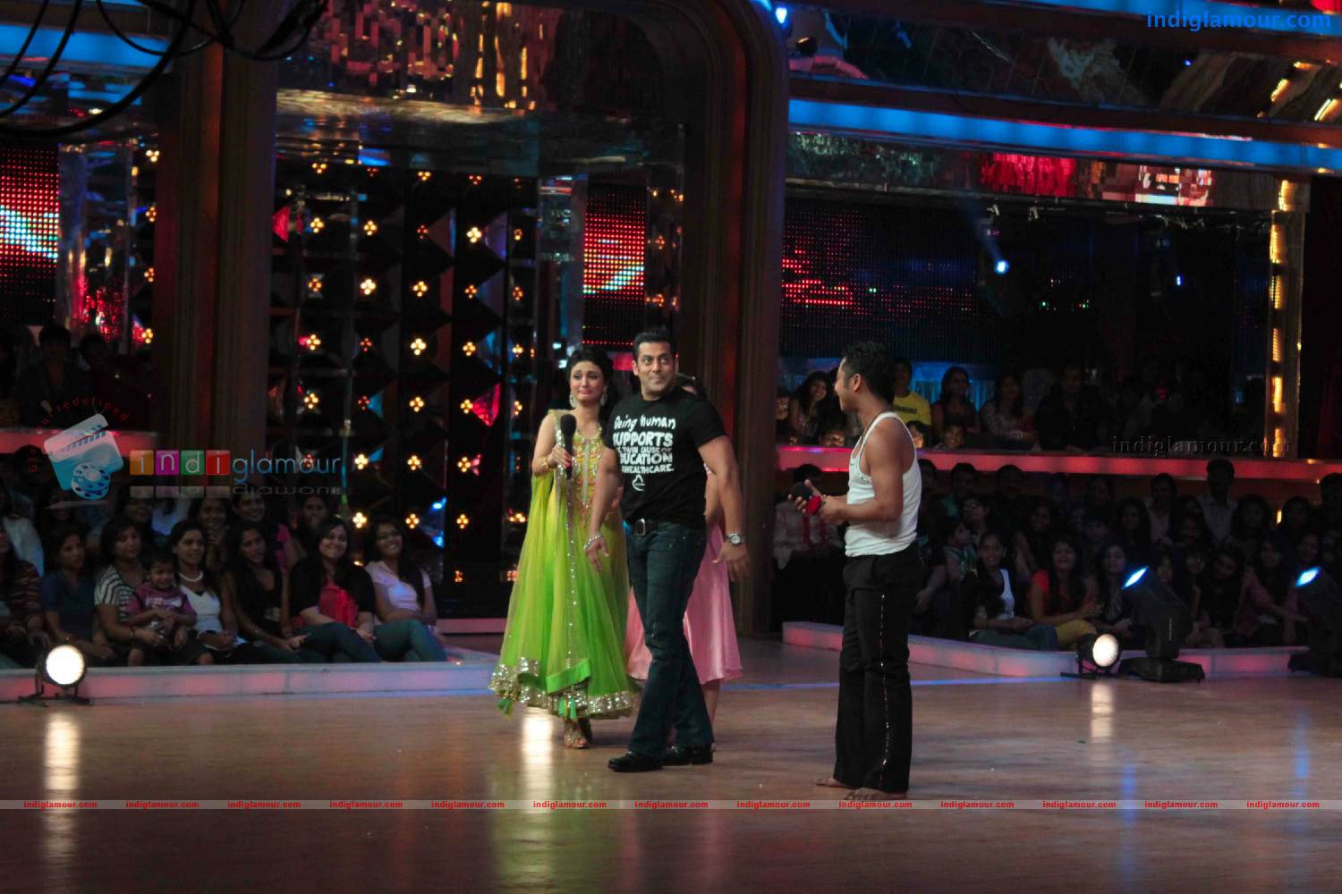 Salman Khan Katrina At Jhalak Dikhla Jaa Sets Event hd photo
