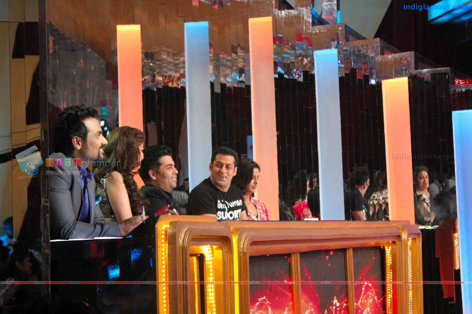 Salman Khan Katrina At Jhalak Dikhla Jaa Sets Event hd photo