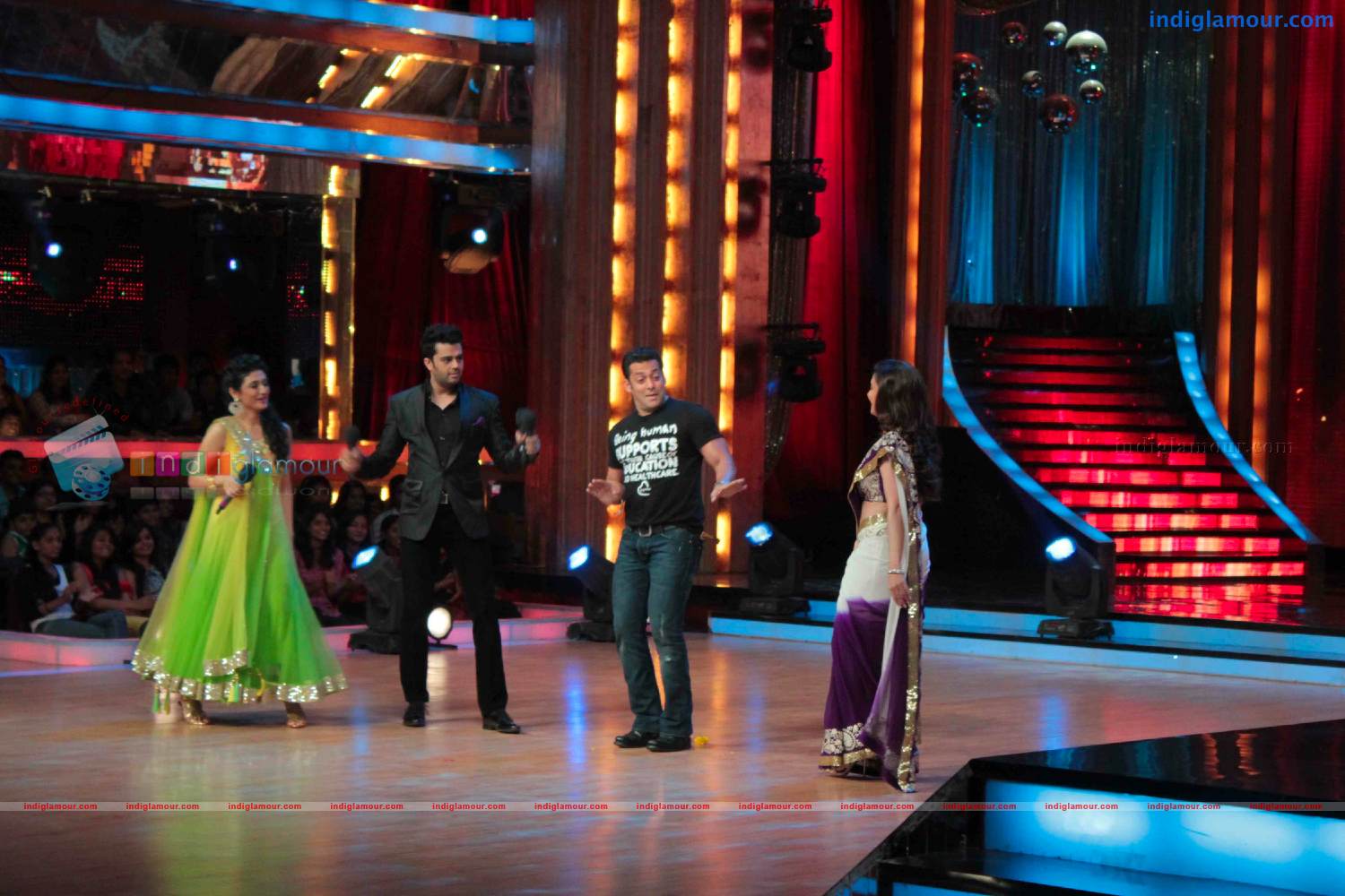 Salman Khan Katrina At Jhalak Dikhla Jaa Sets Event hd photo