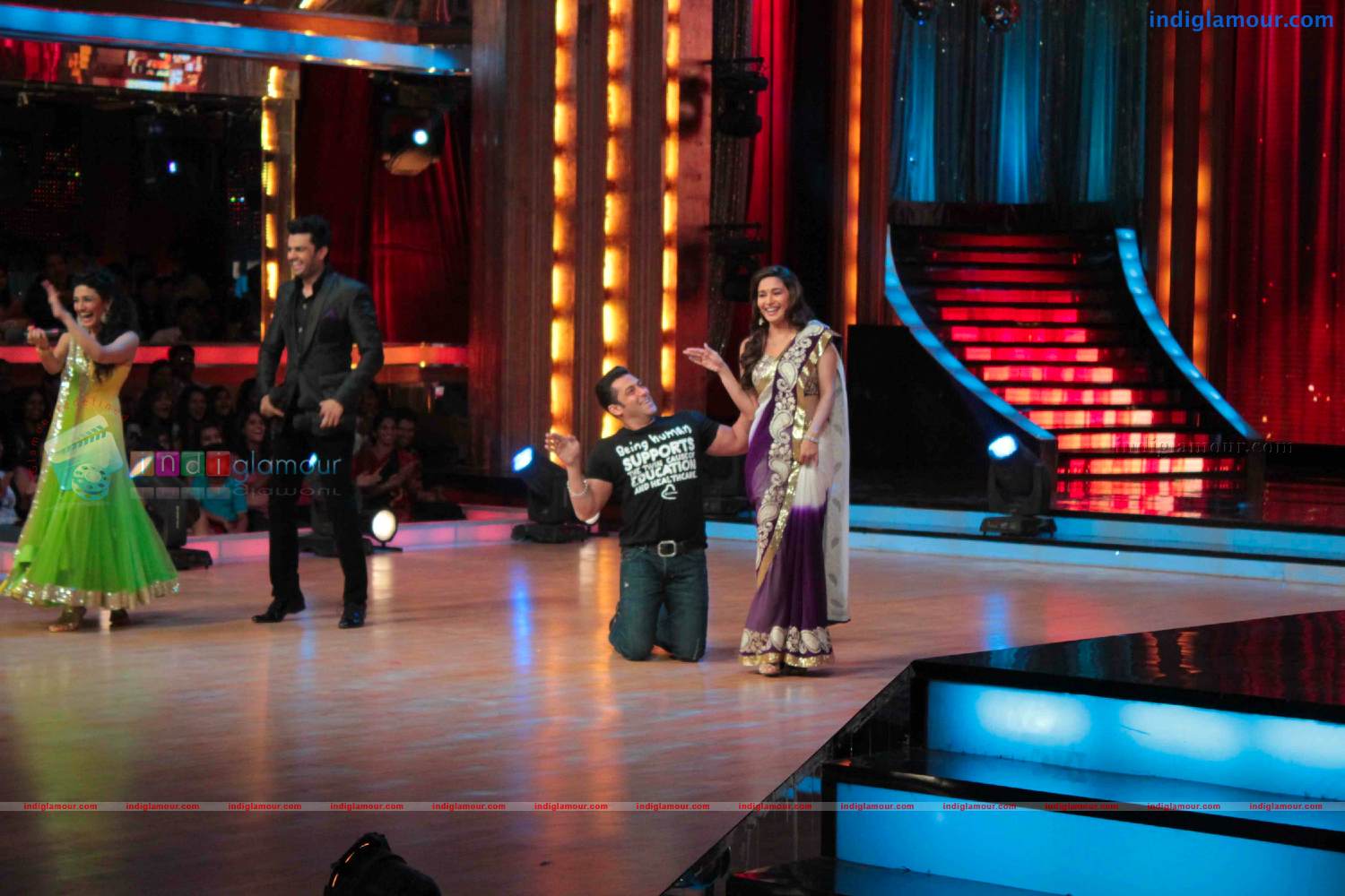Salman Khan Katrina At Jhalak Dikhla Jaa Sets Event hd photo