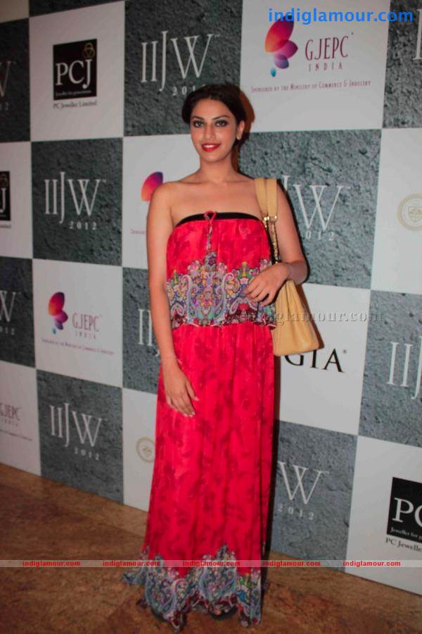 Celebs At India International Jewellery Week 2012 Event hd photo