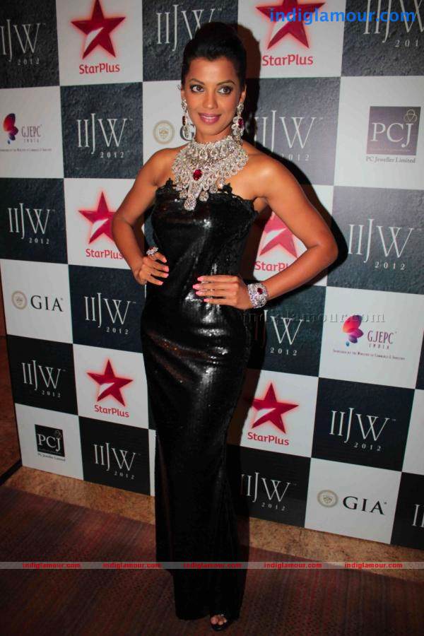 Celebs At India International Jewellery Week 2012 Event hd photo