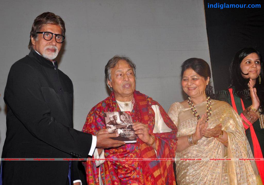 Book Release On Amjad Ali Khan father My Father Event hd photo