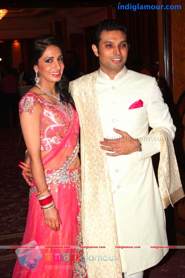 Abhinav And Ashima Shukla's Wedding Reception Event hd photo