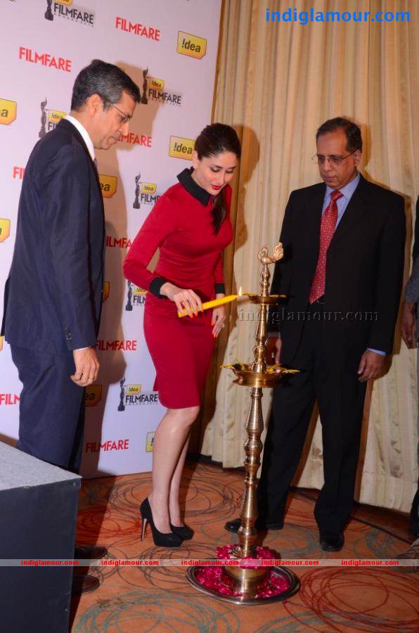 Kareena At 58th !dea Filmfare Awards 2012 Press Conference Event hd photo