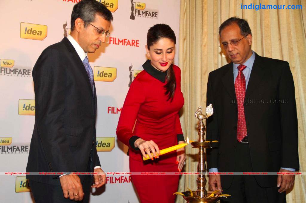 Kareena At 58th !dea Filmfare Awards 2012 Press Conference Event hd photo