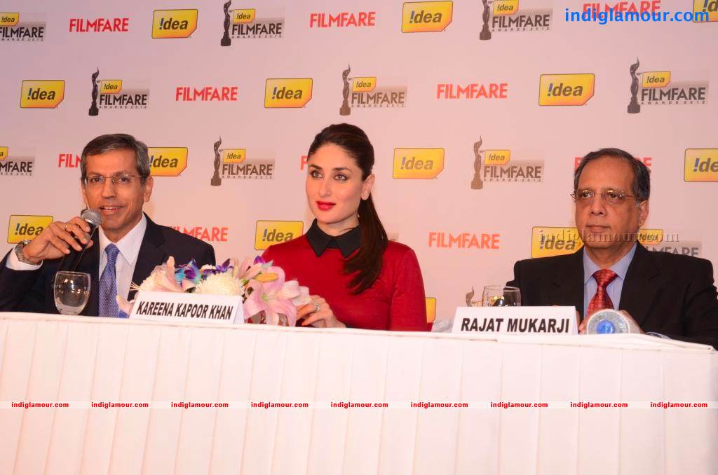 Kareena At 58th !dea Filmfare Awards 2012 Press Conference Event hd photo